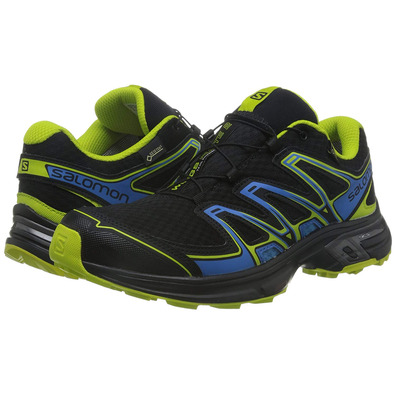 Sapatos Salomon Wings Flyte 2 GTX Preto / Amarelo / Azul