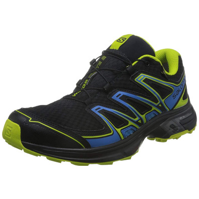 Sapatos Salomon Wings Flyte 2 GTX Preto / Amarelo / Azul