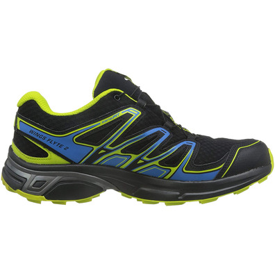 Sapatos Salomon Wings Flyte 2 GTX Preto / Amarelo / Azul