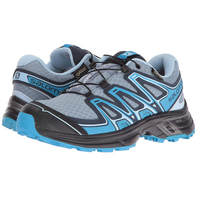 Salomon Wings Flyte 2 GTX W Sapatos Cinza / Preto / Azul