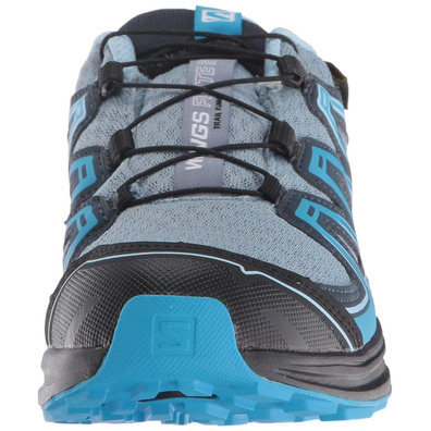 Salomon Wings Flyte 2 GTX W Sapatos Cinza / Preto / Azul