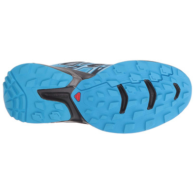 Salomon Wings Flyte 2 GTX W Sapatos Cinza / Preto / Azul