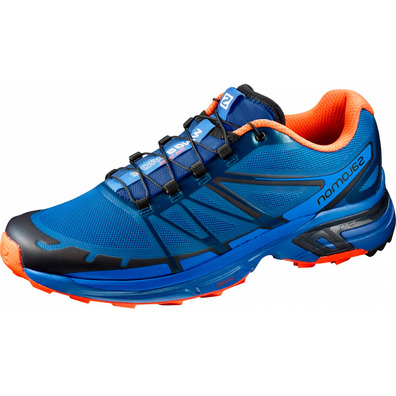 Sapatos Salomon Wings Pro 2 Azul / Preto / Laranja