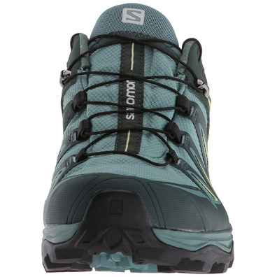 Sapatos Salomon X Ultra 3 GTX W Verde / Preto / Amarelo