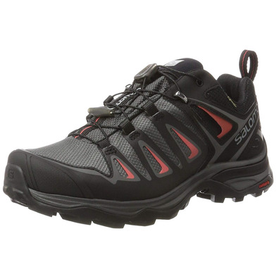 Sapatos Salomon X Ultra 3 GTX W preto / cinza / rosa