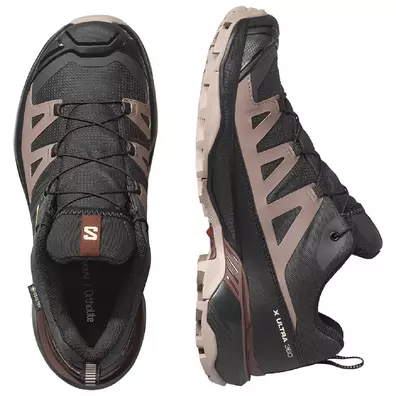 Tênis Salomon X Ultra 360 GTX W Preto/Rosa/Mostarda
