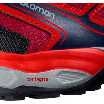 Salomon X Ultra GTX J Fúcsia / Sapatos Vermelhos