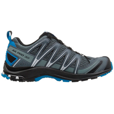 Salomon XA PRO 3D Shoes Aço / Preto / Azul