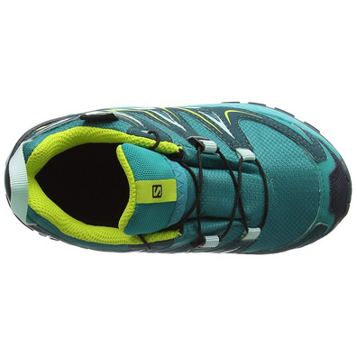 Sapatos Salomon XA PRO 3D CS WP K Turquesa / Lima