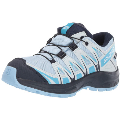 Sapatos Salomon Xa Pro 3D CSWP J azul celeste / preto