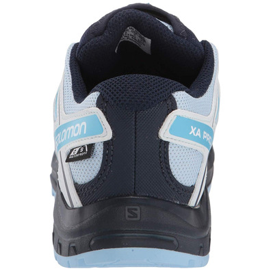 Sapatos Salomon Xa Pro 3D CSWP J azul celeste / preto