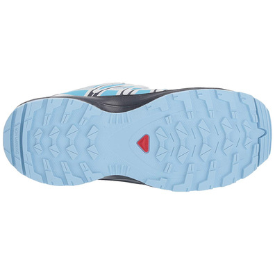 Sapatos Salomon Xa Pro 3D CSWP J azul celeste / preto