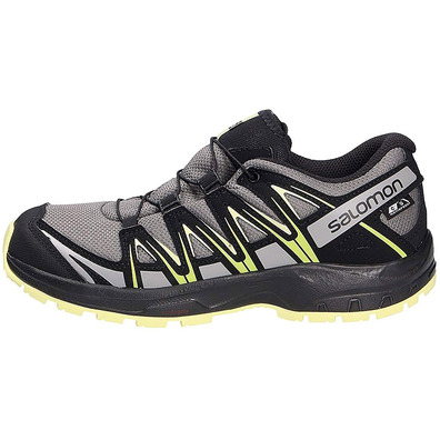 Sapatos Salomon XA PRO 3D CSWP J cinza / preto / amarelo