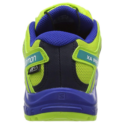 Sapatos Salomon XA Pro 3D CSWP J Lima / Azul / Preto