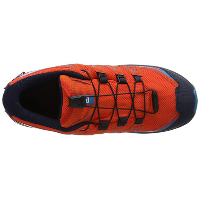 Sapatos Salomon XA PRO 3D CSWP J laranja / azul