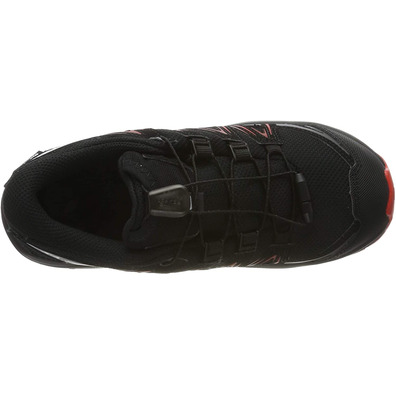 Sapatos Salomon XA PRO 3D CSWP J preto / vermelho