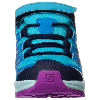 Salomon Xa PRO 3D CSWP K Aquamarine / Sapatos Rosa