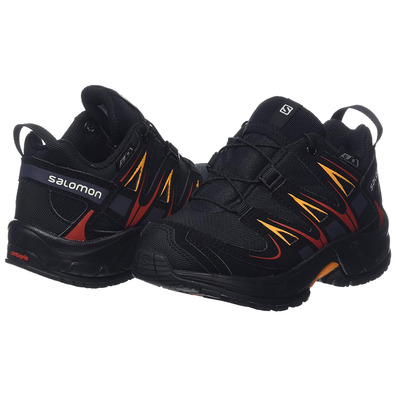 Sapatos Salomon XA PRO 3D CSWP K preto / vermelho