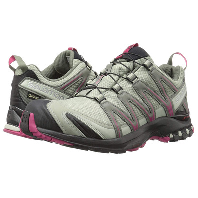 Sapatos Salomon XA PRO 3D GTX W cinza / fúcsia / preto