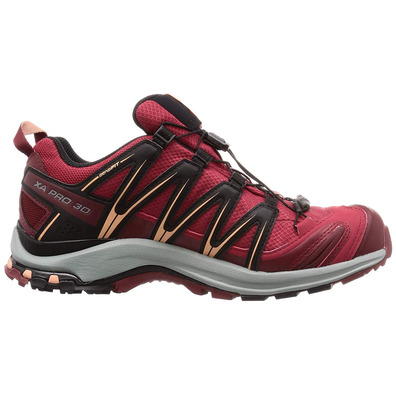 Sapatos Salomon XA Pro 3D GTX W Vermelho / Coral / Preto