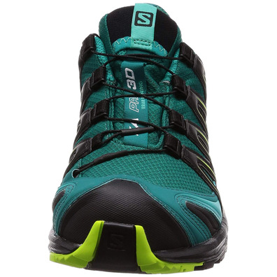Sapatos Salomon XA PRO 3D GTX W verde garrafa / preto