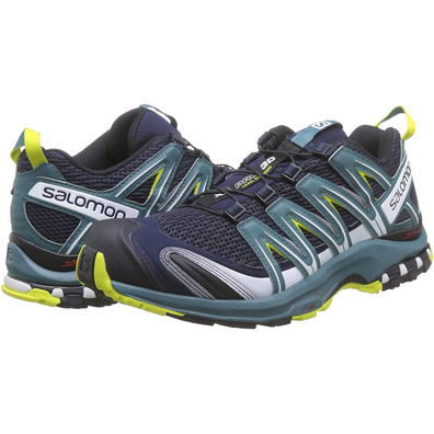 Sapatos Salomon XA PRO 3D Navy / Grey / Lime