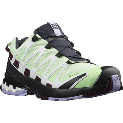 Tênis Salomon XA PRO 3D V8 GTX W verde/roxo