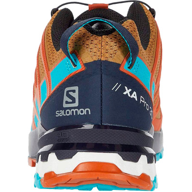 Sapatos Ocre / Laranja Salomon XA PRO 3D V8