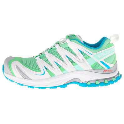 Sapatos Salomon XA PRO 3D W Verde / Branco / Azul