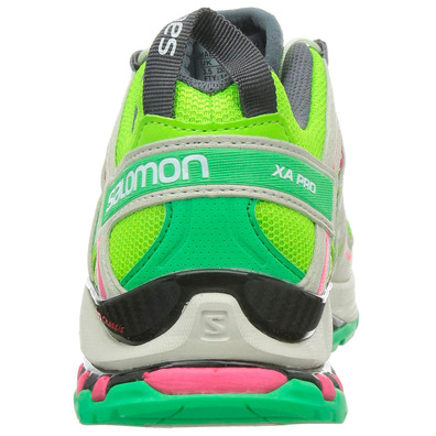 Sapatos Salomon XA PRO 3D W Verde / Cinza / Rosa