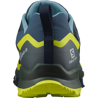 Sapatos Salomon XA ROGG 2 GTX Navy / Lime