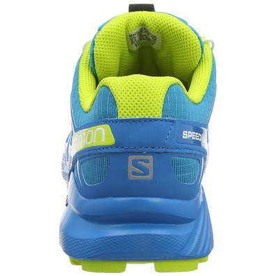 Salomon Speedcross 4 Sapatos Azul / Branco / Lima
