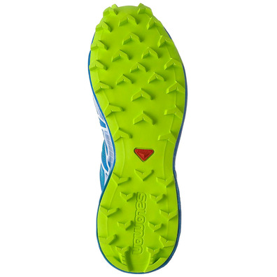 Salomon Speedcross 4 Sapatos Azul / Branco / Lima