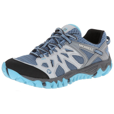 Zapato Merrell Allout Blaze Aero Sport W Gris / Azul