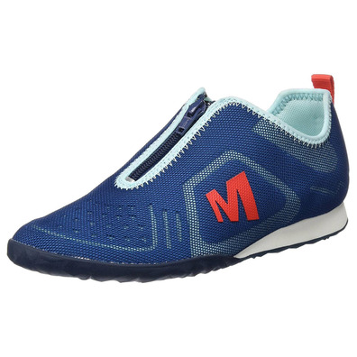 Merrell Civet Zip W Azul / Sapato Coral