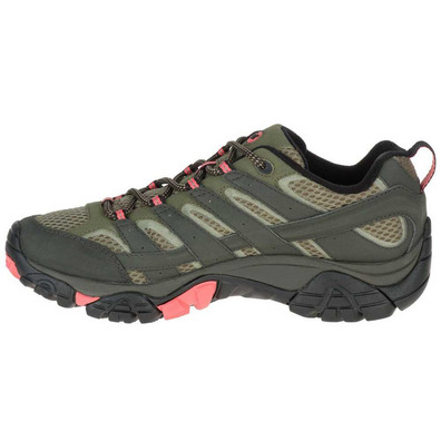 Sapato Merrell Moab 2 GTX W Olive / Coral