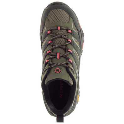 Sapato Merrell Moab 2 GTX W Olive / Coral