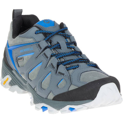 Sapato Merrell Moab Fst Ltr GTX cinza / azul