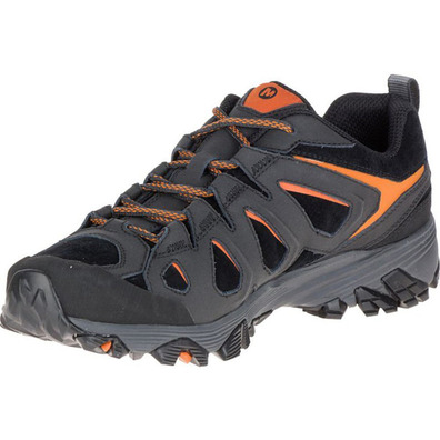 Merrell Moab FST Ltr Sapato Preto / Laranja