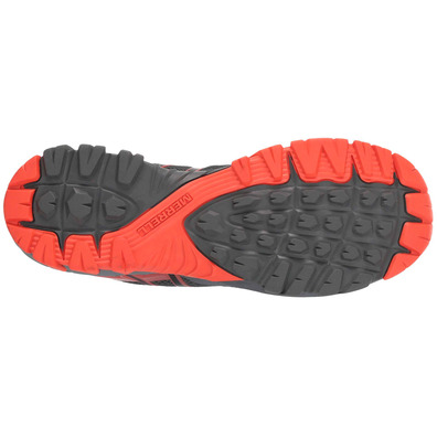 Merrell Mqm Flex sapato cinza / vermelho