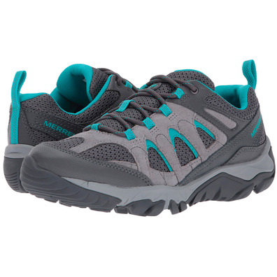 Merrell Outmost Vent GTX W Shoes cinza / turquesa