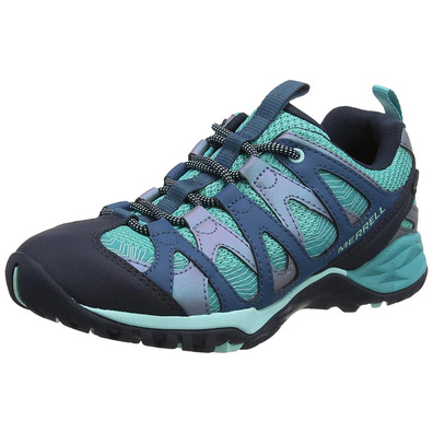 Merrell Siren Hex Q2 GTX W turquesa / sapato azul