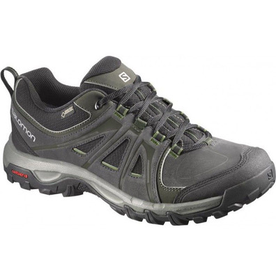 Sapato Salomon Evasion GTX Preto / Cinza / Kaki