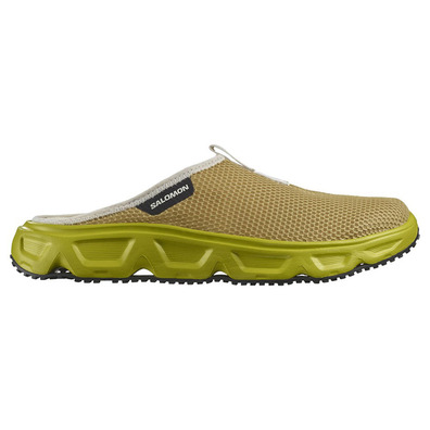 Tamancos Salomon Reelax Slide 6.0 Mostarda/Verde