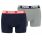 Pack de 2 boxers Puma azul marinho/cinzento