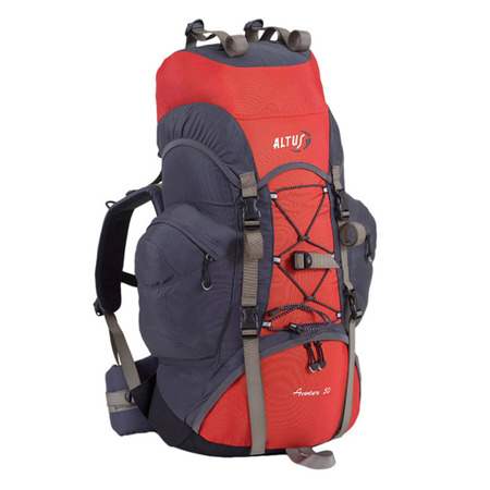 Altus Aventura 50 Mochila Matt vermelho / cinza