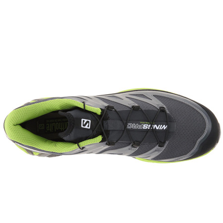 Sapato Salomon Wings Pro Cinza / Verde Pistache