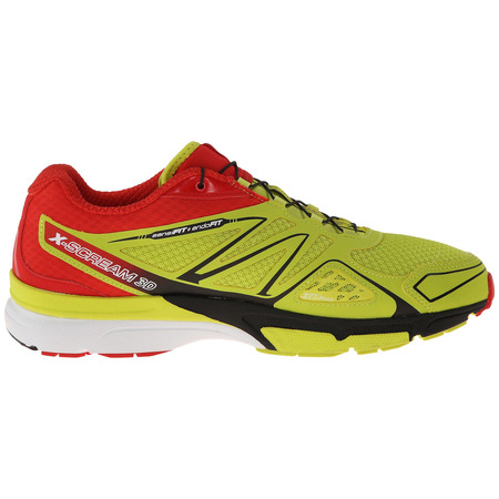 Salomon X-Scream 3D sapato Pistache Verde / Vermelho / Preto