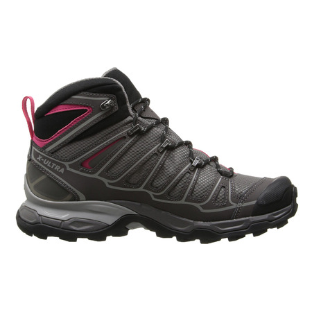 Bota Salomon X Ultra Mid 2 W GTX cinza / rosa / preta