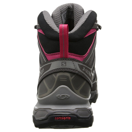 Bota Salomon X Ultra Mid 2 W GTX cinza / rosa / preta